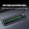 Карта временной парковки автомобиля, цифровой светящийся знак, временная универсальная парковка для телефона N U1H9