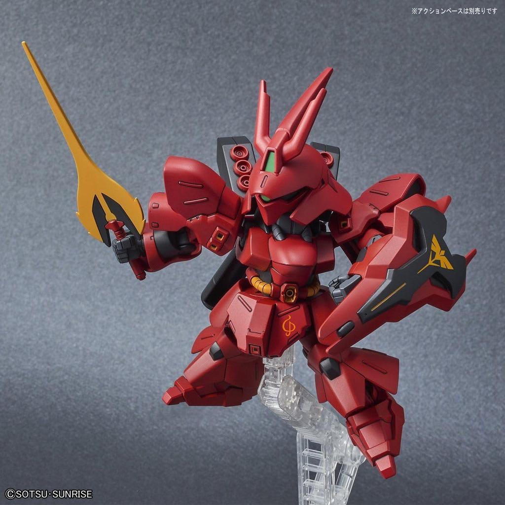 BANDAI SPIRITS SD Gundam EX Standard Мобильный доспех Gundam Контратака Шара Сазаби Цветной пластиковый конструктор BAS5060929