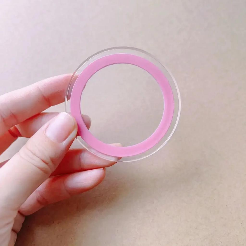 Круглая магнитная наклейка Macsafe для iPhone 15 14 Pro Max Samsung Magsafe Socket Pocket Grip Bracket Expanding Stand Holder