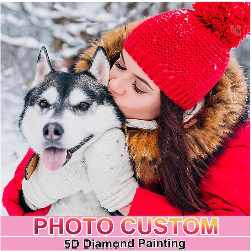 Индивидуальные фотографии с рисунками бриллиантов Индивидуальный подарок премиум-класса - круглый бриллиант