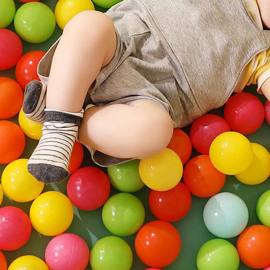 100 шт. детский мячик с океаном, экологически чистая детская игрушка высокой плотности, красочный водный шар для бассейна для детей