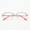 Half Frame Metal Alloy Anti-fatigue Women Reading Glasses High Quality Purple Presbyopic Glasses +1.0 +1.5 +2.0 +2.5 To +4.0