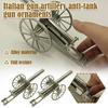 Artillery Steel Mini Model Artillery Desktop Gifts Quality Perfect Table Hogar Orname Q1B3
