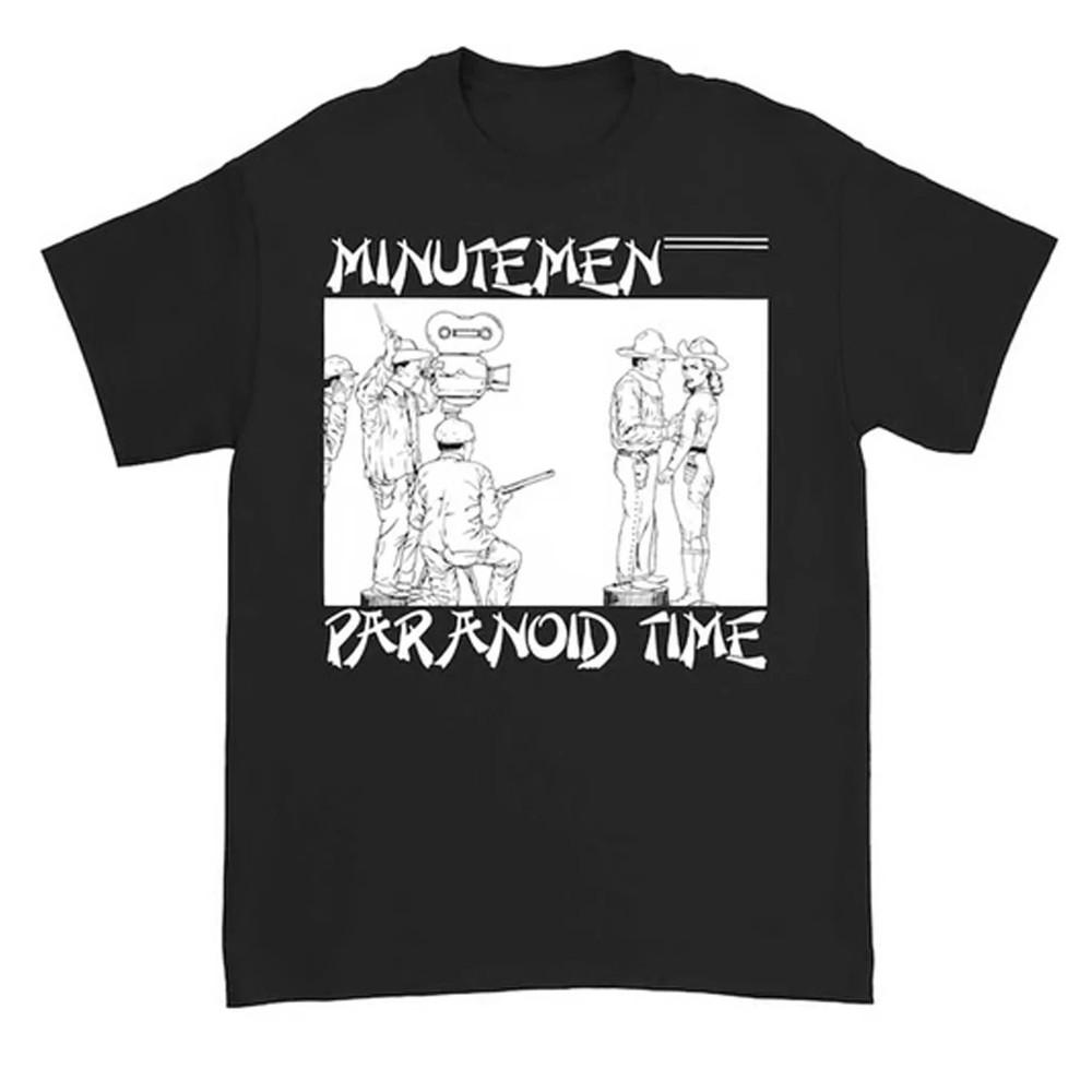 Minutemen band punk rock Paranoid Time T Shirt Full Size S-5XL Unisex T-Shirt