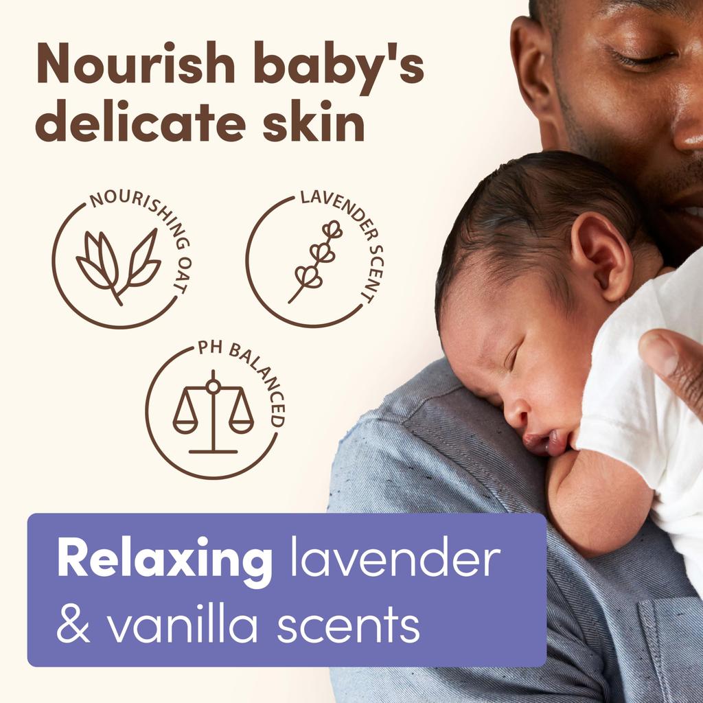 Aveeno Baby Calming Comfort Lavender и 18 жидких унций лосьона Aveeno Baby, ваниль, [наименование]