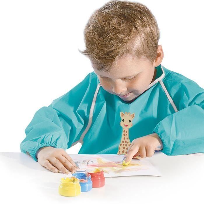 Kit de peinture au doigt - SES CREATIVE - Hobby 1 - 4 - Sophie la girafe - Développement créatif - Peinture lavable - Age : 1+