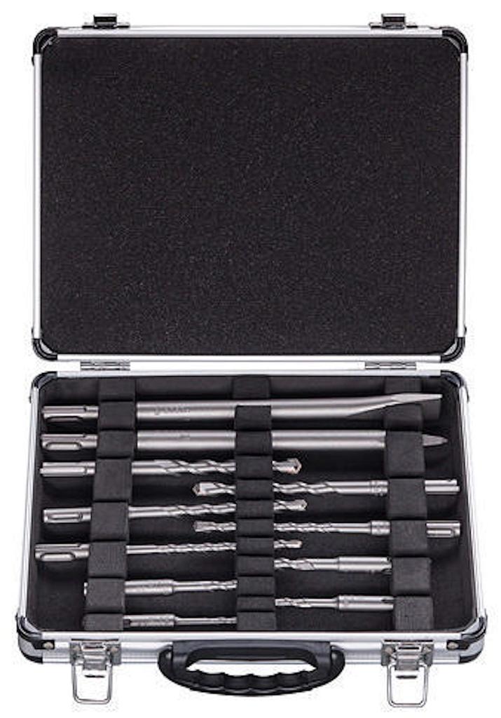 Вибрационная дрель BOSCH SDS PLUS Набор из 11 долот в алюминиевом кейсе 2608578765 Ударная дрель [Товар]