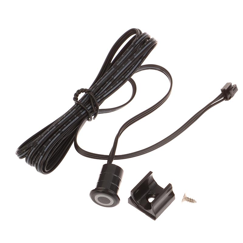 Мини светодиодный светильник для шкафа с датчиком, 12 В 24 В, сенсорное/маховое/ИК-движение/включение/выключение от двери, управление кухонным шкафом