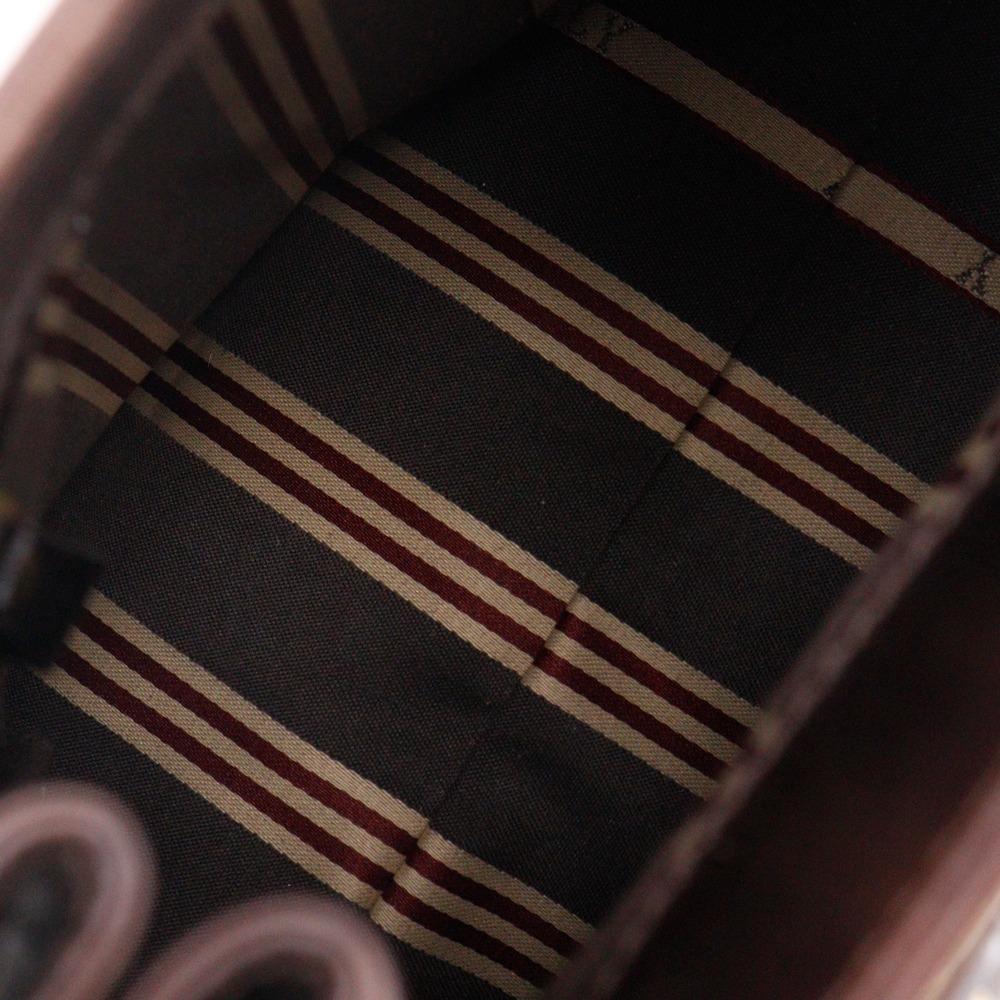 BALLY Tote Bag Brown leather Women Used
