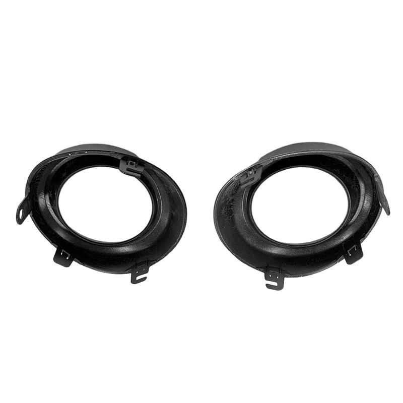 A28G-Left Front Bumper Hole Cover 52128-35130 For Toyota Cruiser FJ 2007-2018 Fog Lights Lamp Hole Chrome Caps 5212835130 Replac