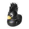 Resin Duck Statue Novelty Devil Duck Ornament Gothic Duck Sculpture Animal Figurine Duck Collectable Toys for Car Interior
