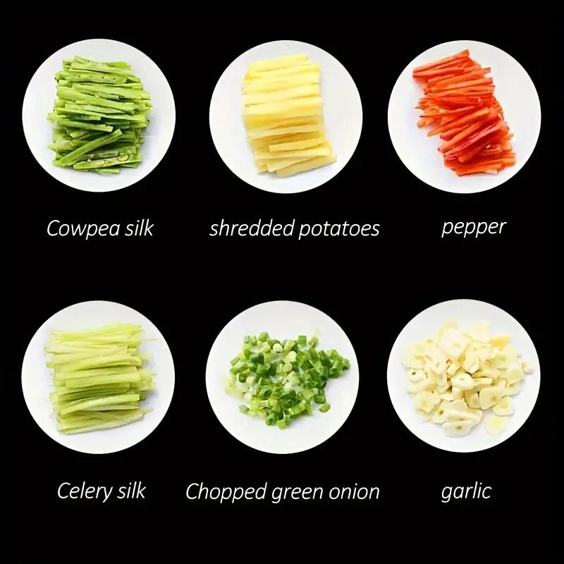 Multifunctional Stainless Steel Fruit Vegetable Onion Cutter Shred Silk The Knife Slicer Peeler Chopper Shredder