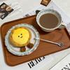 Egg Tarts Puffs Pancakes And Bagels Plush Pendants With Short Plush Filling For Kids And Adults