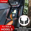 Антиблокировочный чехол Futhope Frunk для Tesla Model 3 2022-2023, переднее запасное отделение, защитная крышка для водного канала, украшение