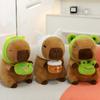 New Cute Turned Capybara Doll Plush Toy Kapibara Doll Children's Doll Doll