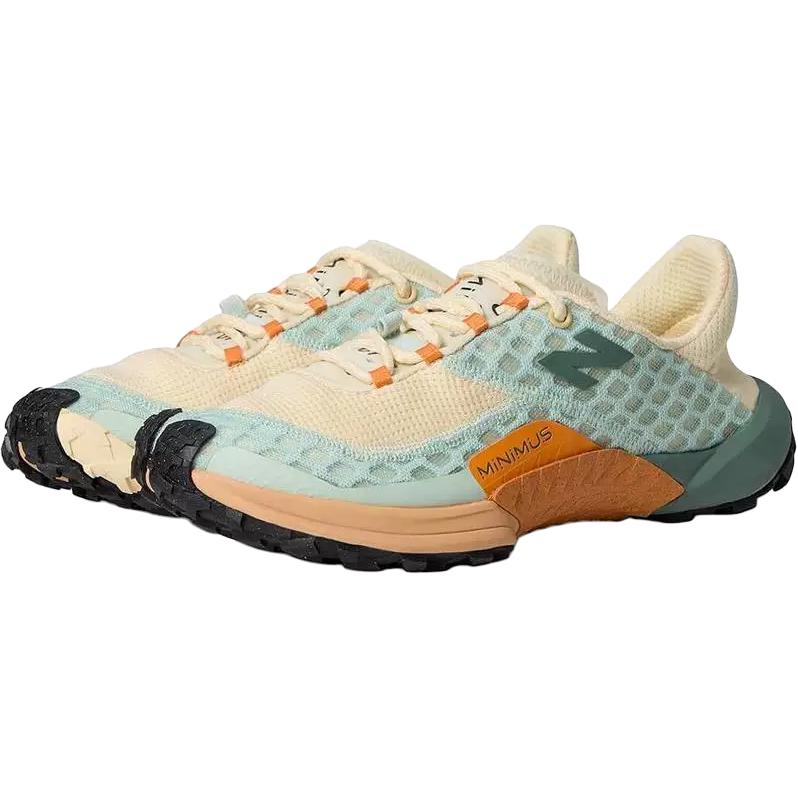 New Balance Minimus Trail Удобные Универсальные Прочные Кроссовки с Низким Верхом Женские Кроссовки Светло-зеленый WTM10CP1
