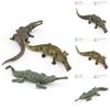 Crocodile Models Lifelike In Pvc Featuring Long Snouted And Emperor Crocodile Static Displays