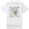 Your Feet Funny Offensive Cat Meme T Shirts Unisex Women Pure Cotton Humor Streetwear Tee Shirt Short Sleeve Unisex Loose Clothing