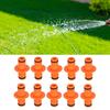 10Pcs ABS Plastic Hose Connector Quick Connect Hose Accessory Durable Hose Nipple  Hose Repair