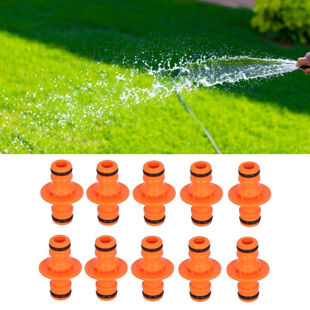 10Pcs ABS Plastic Hose Connector Quick Connect Hose Accessory Durable Hose Nipple Hose Repair