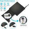 Тонкий внешний оптический привод USB 2.0 DVD Combo DVD ROM-плеер CD-RW рекордер-писатель Plug and Play для Macbook, ноутбука, настольного ПК