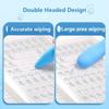 3PCS/Box Posture Correction Pencil Eraser Double Head Traceless Eraser  School Office Supplies