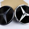 3D Эмблема Звезда Логотип на Решетку Радиатора Автомобиля Для Mercedes Benz W204 W205 W213 X253 A B C E S CLA GLB GLC GLE GLS Аксессуары