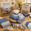 Pre-Cut Fabric Tissue Box DIY Kit Animal Shaped Handmade Tissue Holder  For Bedroom Decor