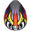 AGV K3 MaxPinlock Asian Fit SG Certified Neck Protection UltraVision Visor Birdy 2.0 Gray/Yellow/Red Size M Birdy 2.0 Gray/Yellow/Red M