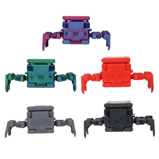 3D-печатная фигурка робота-паука, трансформируемая кубическая фигурка паука, шарнирная модель паука, робот-животное, игрушка-фиджет, настольное украшение, орнамент