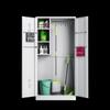 Hersdiger Stainless Steel Cleaning Storage Cabinet