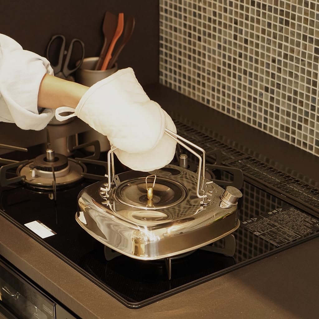 Чайник Belmont Kettle Fire Square Kettle Сделано в Японии BM-293 1,6 л Цубаме-Сандзё