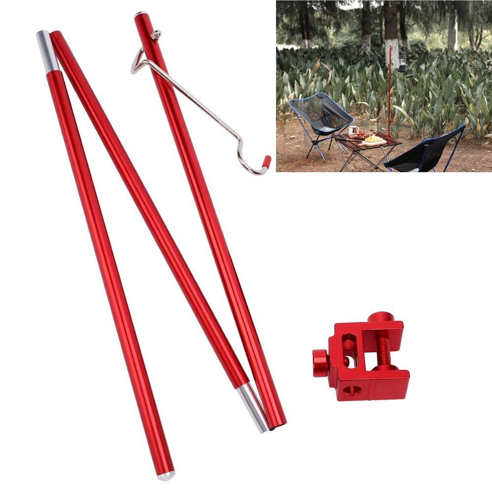 Складная стойка для света Трехсекционный кронштейн для лампы Прочная складная стойка для света Барбекю