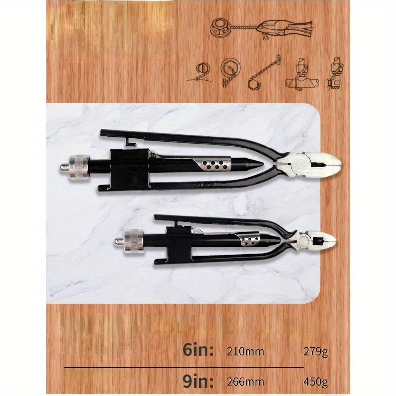 6/9-дюймовые клещи для скручивания проволоки с фиксатором и сверхмощными губками с пружинным возвратом