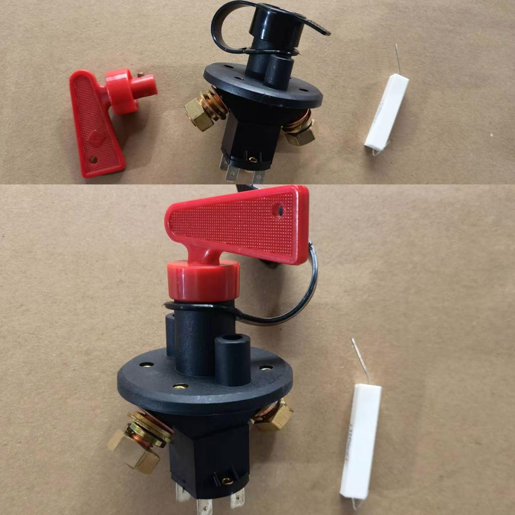 Выключатель массы 12В-24В Водонепроницаемый Изолятор питания Вкл-Выкл Аварийный выключатель 200 Ампер Высокий ток