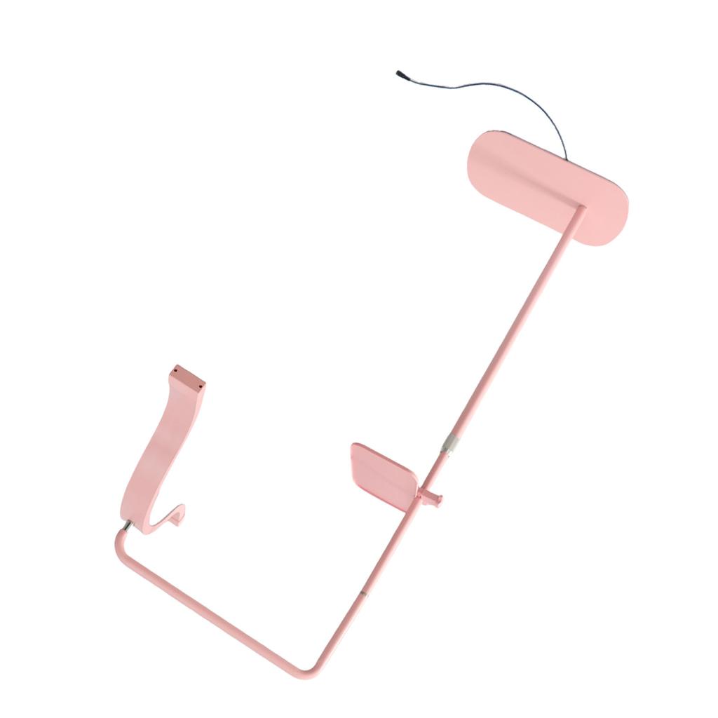 45W Beauty Lamp with Phone Clip 3200K‑5600K 350 degrees Rotation Half Moon Eyelash LED Floor Light for Skincare