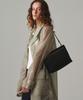 Moonsun 2-Way Twin Leather Bag / Black