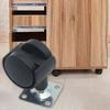 4Pcs Anti-scratch Threaded Plunger Excellent 1.5 Inch Wear-resistant Strong Load Bearing Furniture Wheels Swivel Wheels