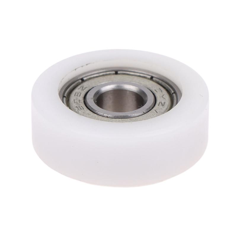 1Pc 8*30*10Mm Injection Molded Nylon Coated Bearing Wheel Bearing 608 Roller Wheel Track Rail Pulley Door Window Track Pulley