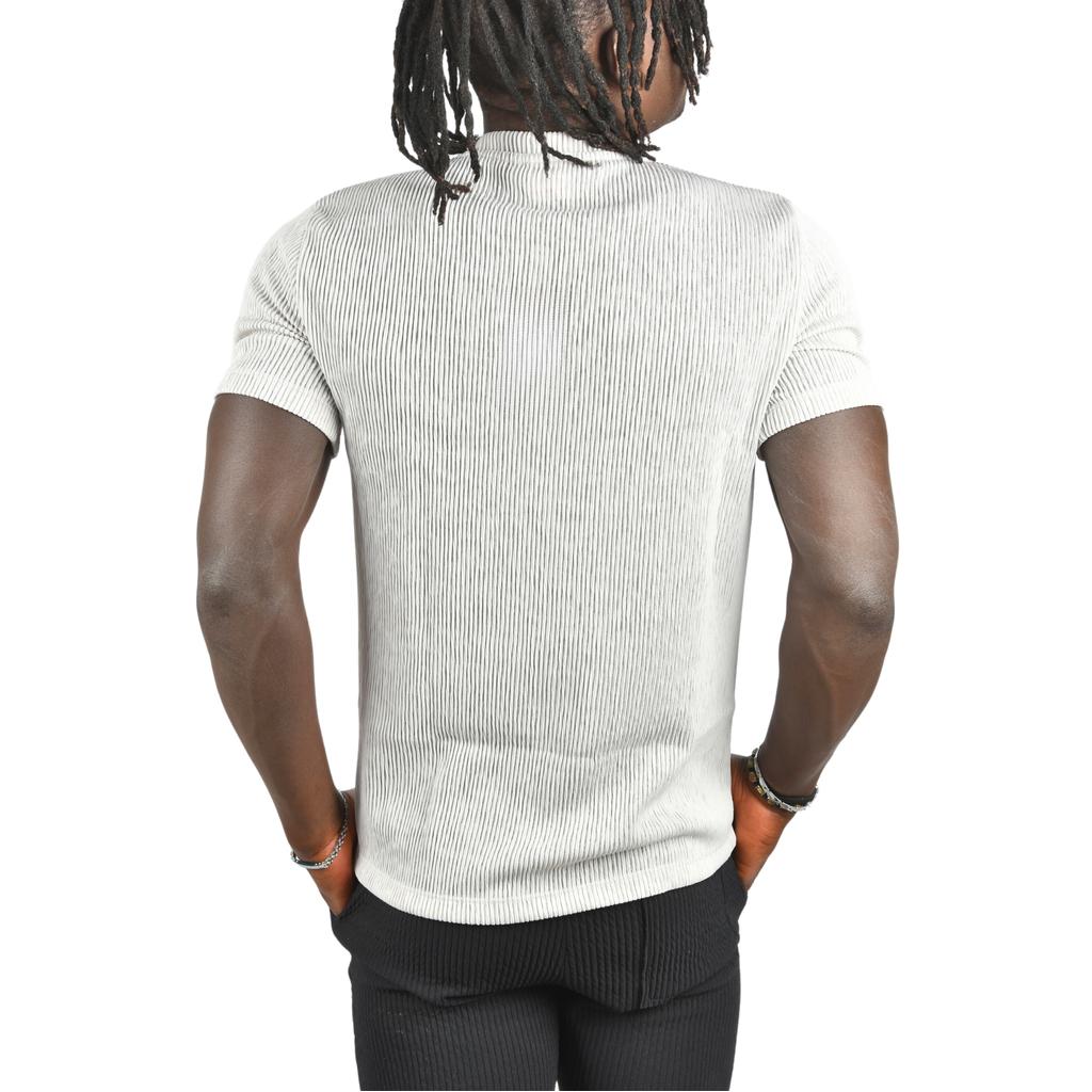 Облегающая трикотажная футболка DeepSEA из лайкры с круглым вырезом 2403230