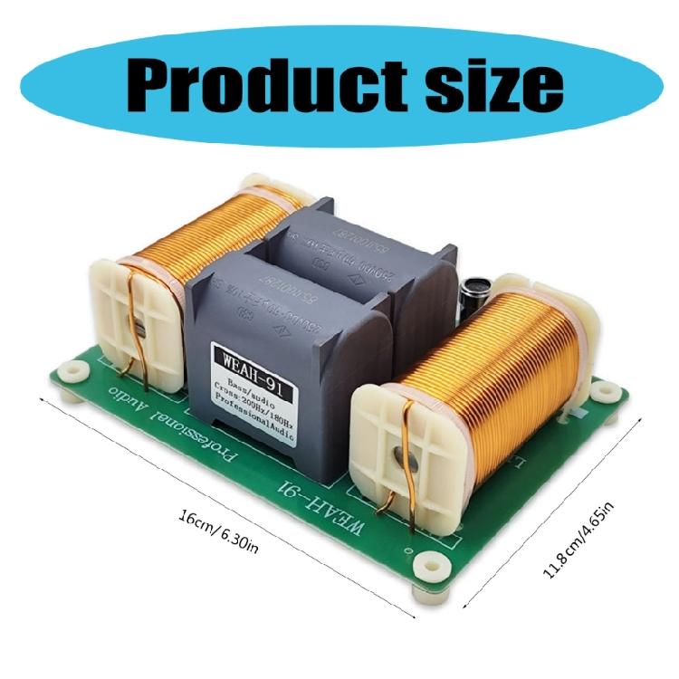 WEAH-91A/WEAH-91 2500W High Performances Subwoofer Crossover Filter Fever Level Sound Quality Adjustable for Stage