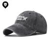 Четырехсезонная высококачественная корейская версия бейсболки для молодежи, черная большая вышитая кепка от солнца