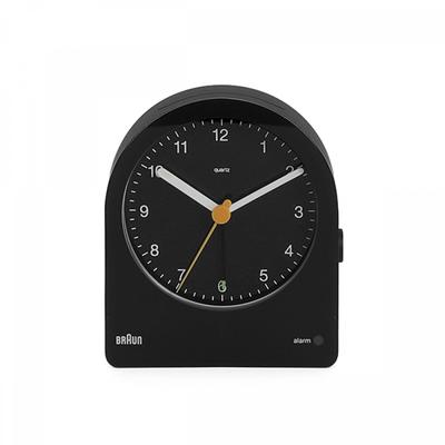Braun Bc22b Classic Analog Crescendo Alarm Low Noise Public Desk Clock