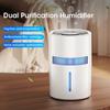 Intelligent 4L Large Capacity Negative Ion Fog Free Air Humidifier Purifies 350ml/H with Low Noise and Diffusion for Fresh Air