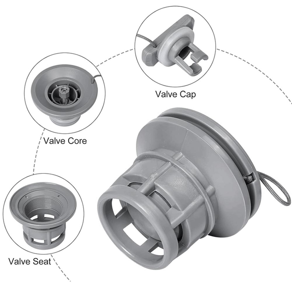 PVC Canoe Air Valve Boat Valve Replacement Boat Valve Air Gas Valve Replacement for Inflatable Boat Dinghy Kayak Canoe