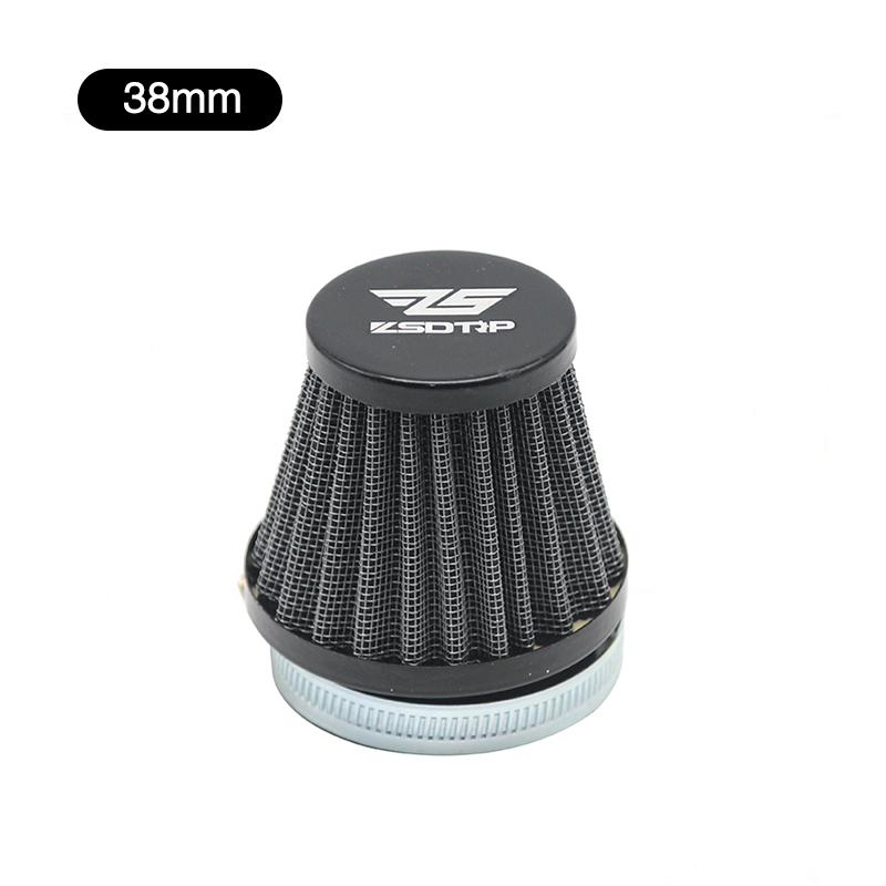 ZSDTRP Universal Motorcycle Carburetor Clamp-On Air Filter 35mm 38mm 42mm 45mm 50mm 55mm 58mm Inlet Tapered Cleaner