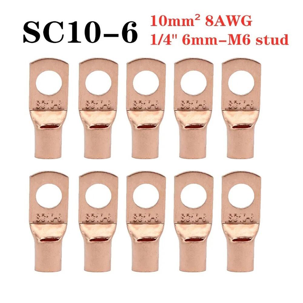 Проводной соединитель Медный Медный Клеммный Неизолированный Маленький Клеммная колодка Кабельный наконечник Кабель
