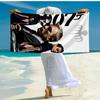 Ultra-Soft Beach Towel with 007 James Bond Theme,Ideal for Pool - Camping, Diving - Perfect Travel Essential, Vibrant Beach Towel.