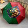 Portuguese Heritage Emblem Folding umbrella Suitable for all seasons Portable Sun umbrella Umbrella Umbrella