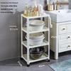 Zhaoran 3-Tier Floor-Standing Bathroom Storage Shelf